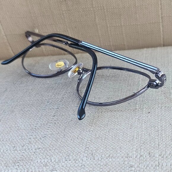 Vintage Guess Eyeglasses Frame Blue Gunmetal ERIC Eye Wear Glasses 52[]20 138 - Picture 7 of 11